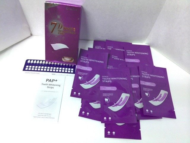 7D WHITE TEETH WHITENING STRIPS 召回/安全警示